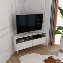 Decorotika Aura Tv Unit For Tvs Up To 55 Inch  Galaxy White - thumbnail 3