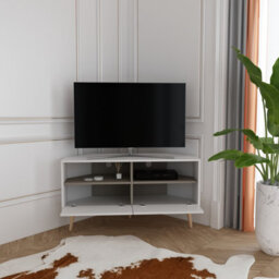 Decorotika Aura Tv Unit For Tvs Up To 55 Inch  Galaxy White - thumbnail 4