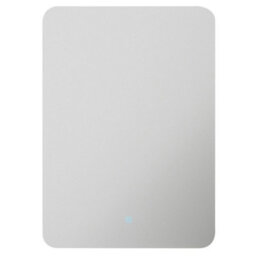 500 X 700mm Ip44 Backlit Bathroom Mirror With Demister & Shaver Socket - Adjustable Led Lighting - thumbnail 1