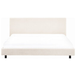 Beliani Bed Boucle Albi 180 X 200 Cm (Eu Super King) Off-White - thumbnail 6