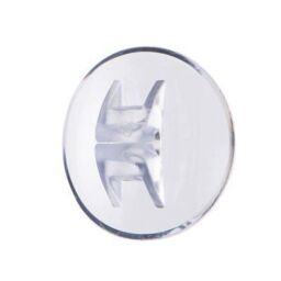Clear Small Round Christmas Suction Cup Clip, Pack Of 15 - thumbnail 2