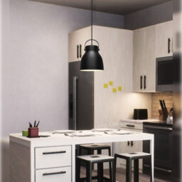 Long Life Lamps Company Modern Retro Pendant Light Black Metal Lamp Shade Scone M0149 - thumbnail 8