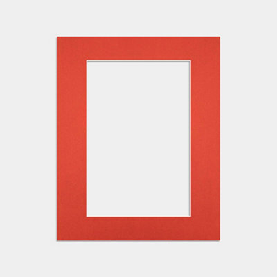 Ak Frames 20X16 Poppy Red Picture Mounts To Fit 15X10 Aperture Size - Mount Board Only (No Frame Included) - image 1