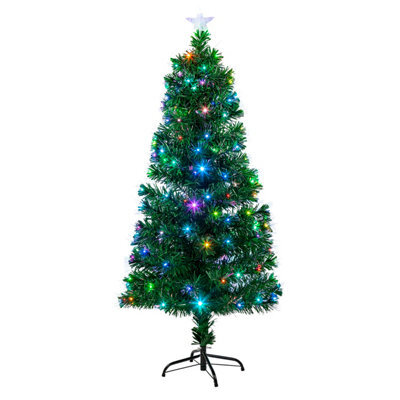 Christmas Tree 120 Tip Fibre Optic Tree X 1 120Cm Green