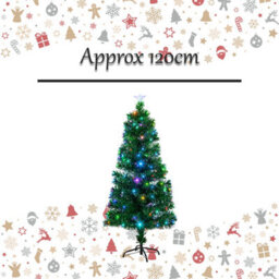 Christmas Tree 120 Tip Fibre Optic Tree X 1 120Cm Green - thumbnail 2