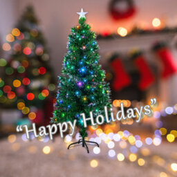 Christmas Tree 120 Tip Fibre Optic Tree X 1 120Cm Green - thumbnail 4