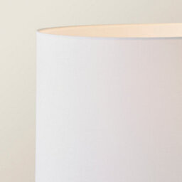 Valuelights Morrigan Natural Wood Shelf Tripod Floor Lamp With White Drum Shade - thumbnail 4