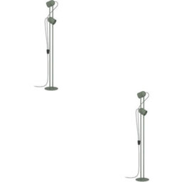 Loops 2 Pack Stylish Modern Green Ceiling Spotlight For Any Indoor Room