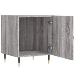 Berkfield Bedside Cabinets 2 Pcs Grey Sonoma 40X40X50 Cm Engineered Wood - thumbnail 7