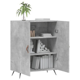 Berkfield Classic Sideboard Concrete Grey 69.5X34X90 Cm Engineered Wood - thumbnail 4