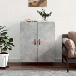 Berkfield Classic Sideboard Concrete Grey 69.5X34X90 Cm Engineered Wood - thumbnail 2