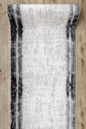 RugsX Modern Runner Tuls 51235 Anthracite 100 Cm  100X340 Cm - thumbnail 5