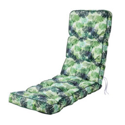 Alfresia Replacement Green Palm Classic Relaxer Garden Cushion - thumbnail 1