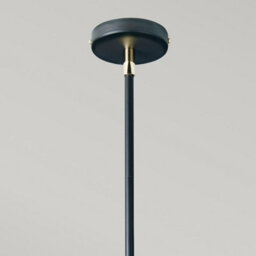 Luminosa Lighting Luminosa Balance 5 Light Multi Arm Pendant Ceiling Light, Black, Polished Nickel - thumbnail 2