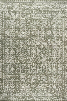 The Rugs Montana Green Oriental Area Rug And Runner Soft Durable Pet Friendly Easy To Clean Living Room Bedroom 3716Grn - image 1