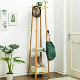 Entryway Coat Stand Rack Premium Coat Holder For Clothes Hat Bag For Multiuse - thumbnail 5