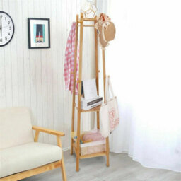Entryway Coat Stand Rack Premium Coat Holder For Clothes Hat Bag For Multiuse - thumbnail 4