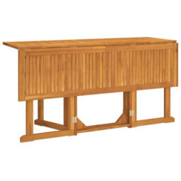 Walplus Folding Butterfly Garden Table 150X90X75 Cm Solid Wood Teak - thumbnail 3