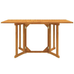 Walplus Folding Butterfly Garden Table 150X90X75 Cm Solid Wood Teak - thumbnail 2