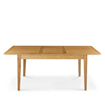 Alba Oak 120-160Cm Extending Table - By Roseland Furniture - image 1