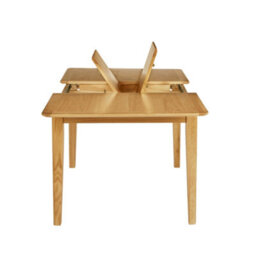 Alba Oak 120-160Cm Extending Table - By Roseland Furniture - thumbnail 9