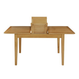 Alba Oak 120-160Cm Extending Table - By Roseland Furniture - thumbnail 8
