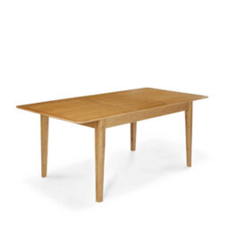 Alba Oak 120-160Cm Extending Table - By Roseland Furniture - thumbnail 3