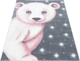 "Bravich Pink Bear Kids Rug - Bambi - 160X230Cm (5'4""x7'8"")" - thumbnail 2