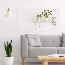 Garden Sanctuary Waterproof Wall Mounted Full Length Self Adhesive Pet Mirror Sheet 60 X 200 Cm - thumbnail 1