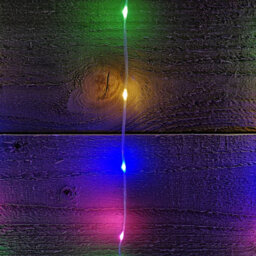 Samuel Alexander 2.1M 300 Led Indoor Outdoor Party Curtain Christmas Lights In Multi Coloured - thumbnail 8
