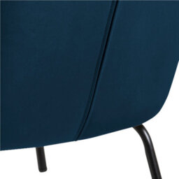 Furniture To Go Melissa Lounge Chair In Navy Blue - thumbnail 6
