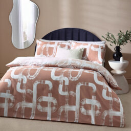 HÖEM Hoem Tuba Abstract Cotton Rich Reversible Duvet Cover Set - thumbnail 2