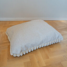 All Pond Solutions Allpetsolutions Willow Premium Luxury Dog Bed - Ivory Cream - thumbnail 5