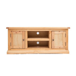 Cabinet Bits Lucca Waxed 2 Door Tv Cabinet Brass Knob - thumbnail 1