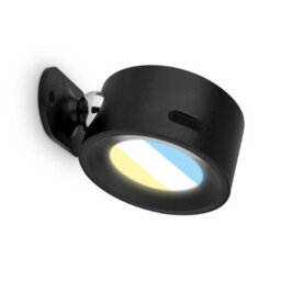 Briloner Cordless Led Wall Light Rechargeable Reading Bedside Lamp Stick-On Black - thumbnail 1