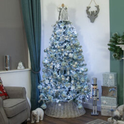The Christmas Workshop 72069 6Ft Snowy Cone Artificial Christmas Tree - thumbnail 4