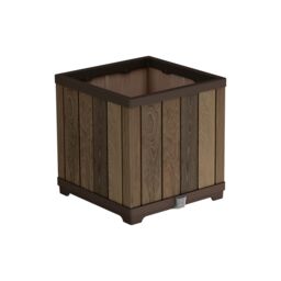 Keter Signature Square Plastic Resin Planter 81L - thumbnail 2