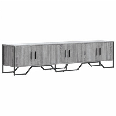 Berkfield Modern Tv Cabinet Grey Sonoma 180X34X41 Cm Engineered Wood - image 1