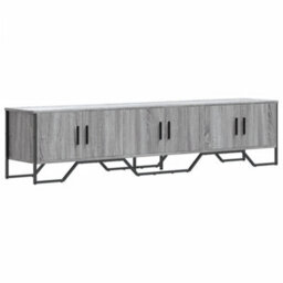 Berkfield Modern Tv Cabinet Grey Sonoma 180X34X41 Cm Engineered Wood - thumbnail 1