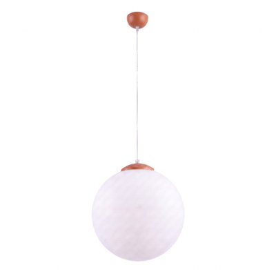 Sollux Lighting Ugo Steel/glass Red Ochre 1 Lights Minimalist Pendant Lamps - image 1