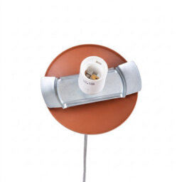 Sollux Lighting Ugo Steel/glass Red Ochre 1 Lights Minimalist Pendant Lamps - thumbnail 8