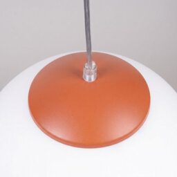 Sollux Lighting Ugo Steel/glass Red Ochre 1 Lights Minimalist Pendant Lamps - thumbnail 7