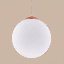 Sollux Lighting Ugo Steel/glass Red Ochre 1 Lights Minimalist Pendant Lamps - thumbnail 5