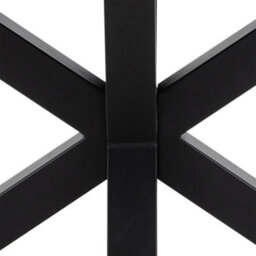 Wyld Haus Perth 200Cm Black Ceramic Rectangular Dining Table With Industrial Metal Legs - thumbnail 5
