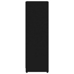 Vidaxl Bathroom Cabinet Black 30X30X95 Cm Engineered Wood Bathroom Cabinets - thumbnail 8