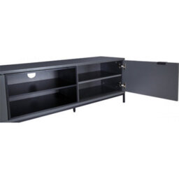 "Alphason Chaplin 1600 Tv Stand For Tvs Up To 72"" - Charcoal" - thumbnail 3