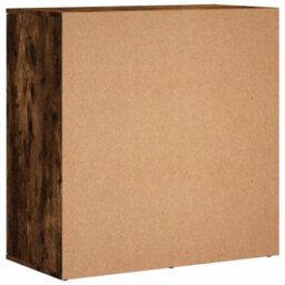 Berkfield Sideboard Smoked Oak 79X38X80 Cm Engineered Wood - thumbnail 8
