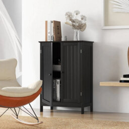 Bathroom Storage Cabinet Freestanding Storage Organizer Cabinet - thumbnail 4