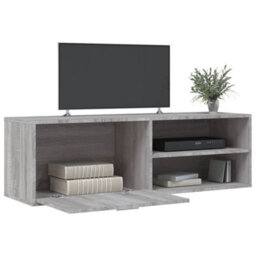 Berkfield Tv Cabinet Grey Sonoma 120X34X37 Cm Engineered Wood - thumbnail 3