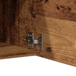 Berkfield Wall Mounted Tv Cabinet 2 Pcs Old Wood 30.5X30X30 Cm - thumbnail 9